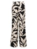 &Co Woman Marlenehose in Schwarz/ Creme