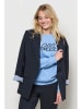 &Co Woman Sweatshirt "Sunya" in Hellblau