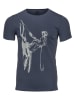 Traunstein Sport Functioneel shirt "Kletterer" donkerblauw