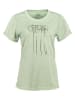 Traunstein Sport Functioneel shirt "Blumen" groen
