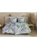 Beddinghouse Satijnen beddengoedset "Eva" lichtblauw/groen