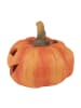 Clayre & Eef Windlicht ''Kürbis'' in Orange - (H)12 x Ø 13 cm