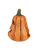 Clayre & Eef Windlicht ''Pompoen'' oranje - (H)17 x Ø 12 cm