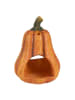 Clayre & Eef Windlicht ''Pompoen'' oranje - (H)17 x Ø 12 cm