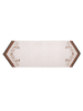 Clayre & Eef Tafelloper beige/lichtbruin - (L)160 x (B)50 cm