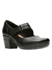 Clarks Skórzane czółenka "Emslie Lulin" w kolorze czarnym