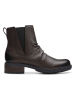 Clarks Leder-Boots "Hearth Rose" in Braun