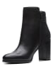 Clarks Leder-Stiefeletten "Freva 85" in Schwarz