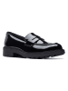 Clarks Skórzane mokasyny "Orinoco 2 Penny" w kolorze czarnym