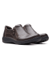 Clarks Leder-Slipper "Carleigh Ray" in Braun