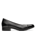 Clarks Leder-Ballerinas "Juliet Step" in Schwarz