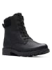 Clarks Leder-Boots "Orinoco 2 GTX" in Schwarz