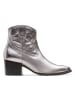 Clarks Leder-Stiefeletten "Elder Rae" in Silber
