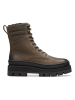 Clarks Skórzane botki "Orianna 2" w kolorze brązowym