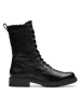 Clarks Leder-Boots "Orinoco 2" in Schwarz