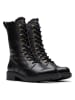 Clarks Leder-Boots "Orinoco 2" in Schwarz