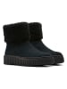 Clarks Leder-Boots "Torhill Turn" in Schwarz