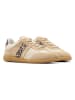 Clarks Leder-Sneakers in Beige