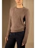 Perfect Cashmere Kaszmirowy sweter "Penden" w kolorze szarobrązowym