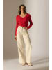 Perfect Cashmere Kaszmirowy sweter "Shannon" w kolorze czerwonym