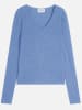 Perfect Cashmere Kaszmirowy sweter "Shannon" w kolorze błękitnym