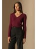 Perfect Cashmere Kasjmieren trui "Gaby" bordeaux