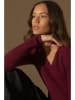 Perfect Cashmere Kasjmieren trui "Gaby" bordeaux