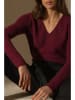 Perfect Cashmere Kasjmieren trui "Gaby" bordeaux