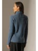 Perfect Cashmere Kaschmir-Rollkragenpullover "Willow" in Blaugrau
