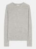 Perfect Cashmere Kasjmieren trui "Whitney" lichtgrijs