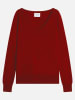 Perfect Cashmere Kasjmieren trui "Penelope" donkerrood