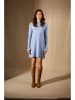 Perfect Cashmere Kasjmieren jurk "Lyamia" lichtblauw