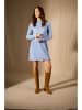 Perfect Cashmere Kasjmieren jurk "Lyamia" lichtblauw