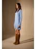 Perfect Cashmere Kasjmieren jurk "Lyamia" lichtblauw
