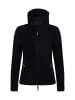 Bench Fleece-Funnel-Black-Ladies in Schwarz