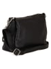 Lucca Baldi Skórzana torebka "Melfi" w kolorze czarnym - 26 x 19 x 9 cm