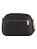 Lia Biassoni Leren schoudertas "Flumendosa" zwart - (B)23 x (H)17 x (D)7 cm