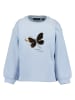 Blue Seven Bluza w kolorze błękitnym
