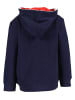 Blue Seven Sweatjacke in Dunkelblau/ Rot