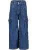 Blue Seven Bojówki - Loose Fit - w kolorze niebieskim