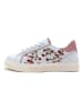 Goby Sneakers wit/lichtroze