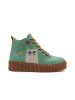 Goby Sneakersy w kolorze kremowo-zielonym