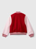 Benetton Blouson rood/lichtroze