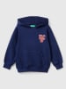 Benetton Hoodie in Dunkelblau