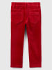 Benetton Spodnie sztruksowe w kolorze czerwonym