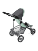Bayer CHIC 2000 Poppenbuggy "LOLA" turquoise/grijs - vanaf 3 jaar