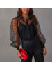 Milan Kiss Bluse in Schwarz