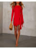 Milan Kiss Kleid in Rot