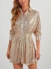Milan Kiss Paillettenkleid in Gold