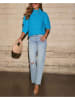 Milan Kiss Pullover in Hellblau